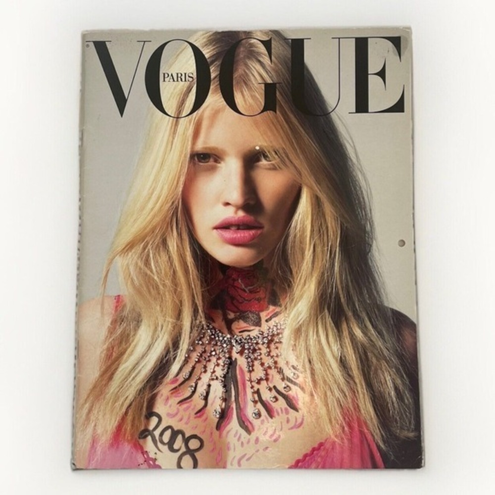 2008 VOGUE Paris France Calendar Terry Richardson Carine Roiteld Sexy Supermodel